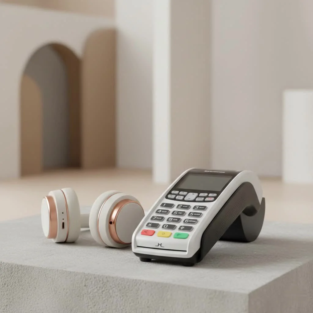 NFC card reader scanning a payment card