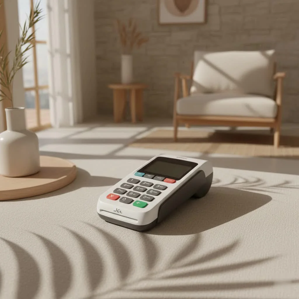 Modern multi-slot card reader connected to a laptop