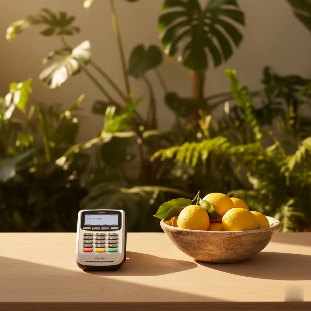 Compact Flash memory card reader connected to a laptop